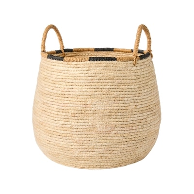 Life at Home Panier de taille moyenne en corde de maïs avec poignées 1 ea, 25,00 $/1ch