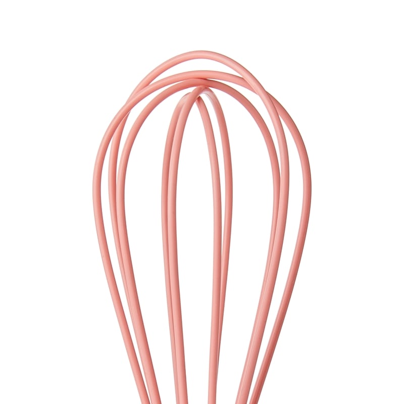 Mini Silicone Whisk - Peach