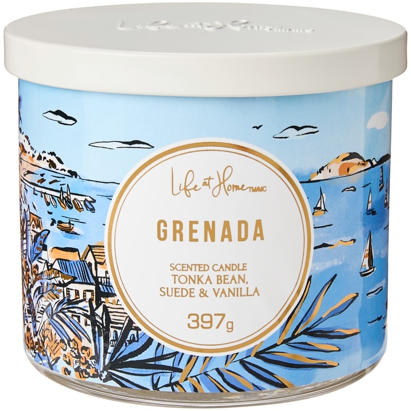 Grenada Scented 3-Wick Candle