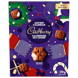 Cadbury Dairy Milk Advent Calendar, Chocolate, Chocolate Candy, Advent Calendar 170 g, $6.47/100g
