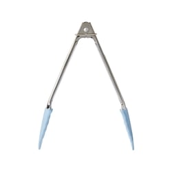 Everyday Essentials Mini Silicone Tongs - Blue 8 ea, $0.38/1ea