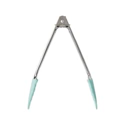 Everyday Essentials Mini Silicone Tongs - Green 8 ea, $0.38/1ea