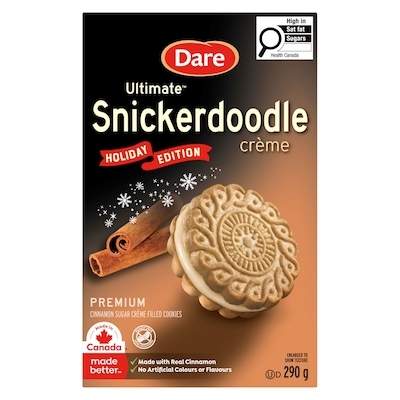 Dare Ultimate Snickerdoodle Cookies 290 g, $1.38/100g