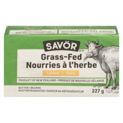 Savor Nourries à l'herbe beurre salé 227 g, 3,83 $/100g