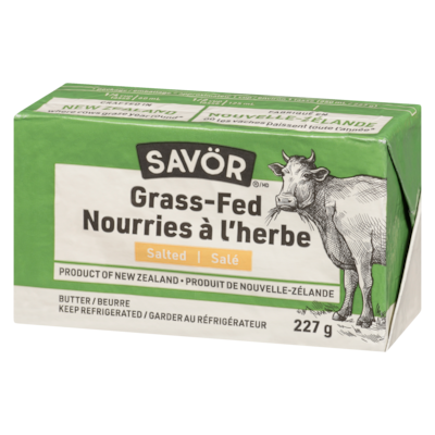 Nourries à l'herbe beurre salé