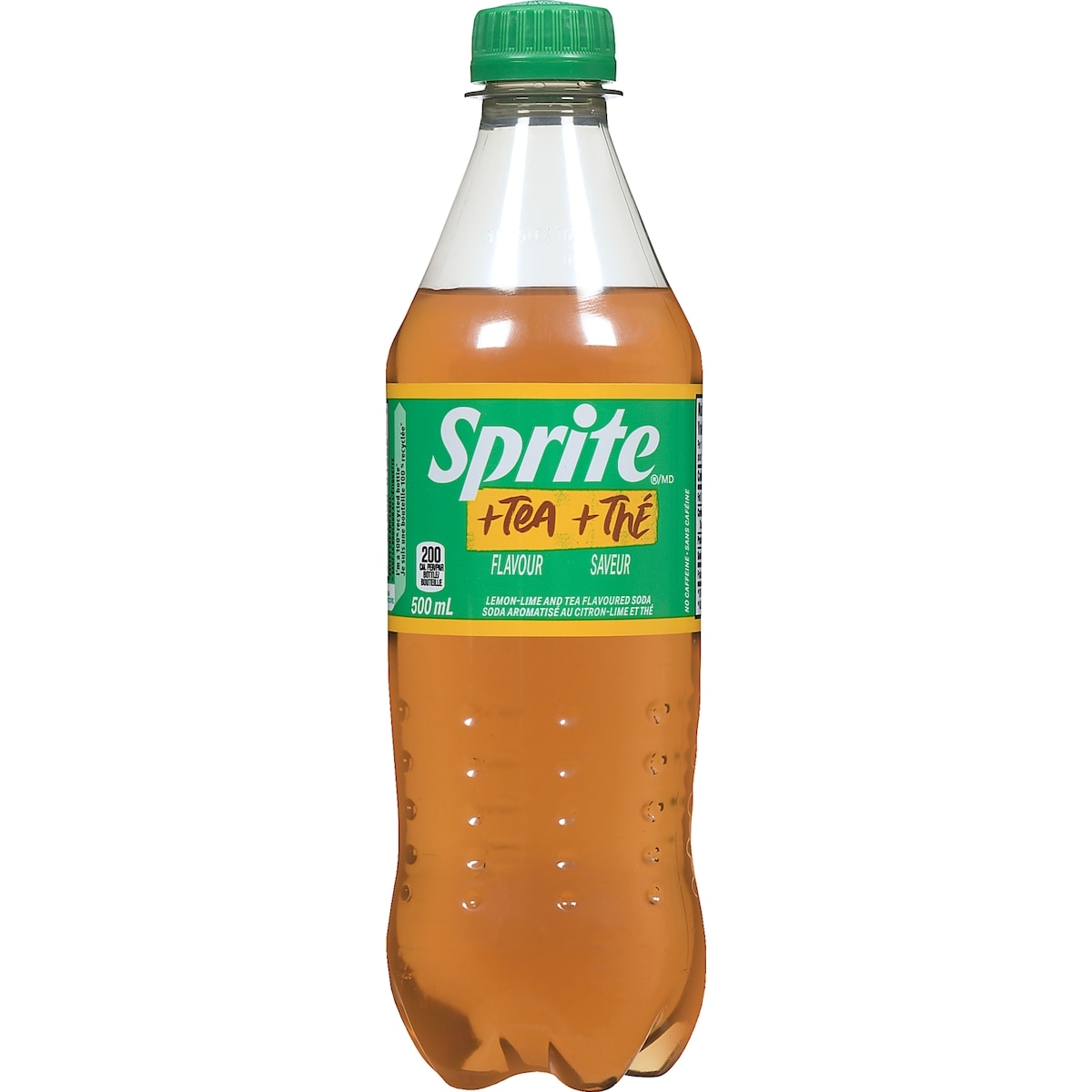 Sprite Soda aromatisé au citron-lime et thé 500 ml, 0,66 $/100ml