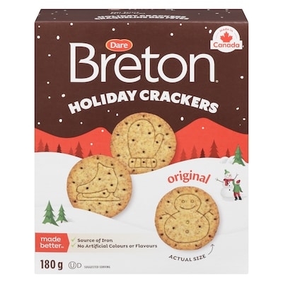 Dare Holiday Crackers Original 180 g, $2.61/100g