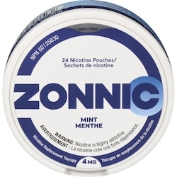 ZONNIC Nicotine Replacement Therapy Mint Adults 18+ 4 Mg 24 ea, $0.62/1ea