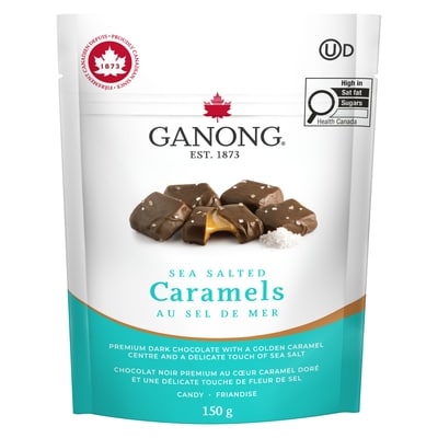 Ganong Candy Sea Salted Caramels 150 g, $7.99/100g