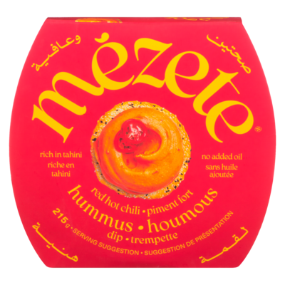 Mezete Hummus Red Hot Chili 215 g, $1.86/100g