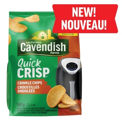 CAVENDISH FARMS Crinkle Chips 540 g, $0.79/100g