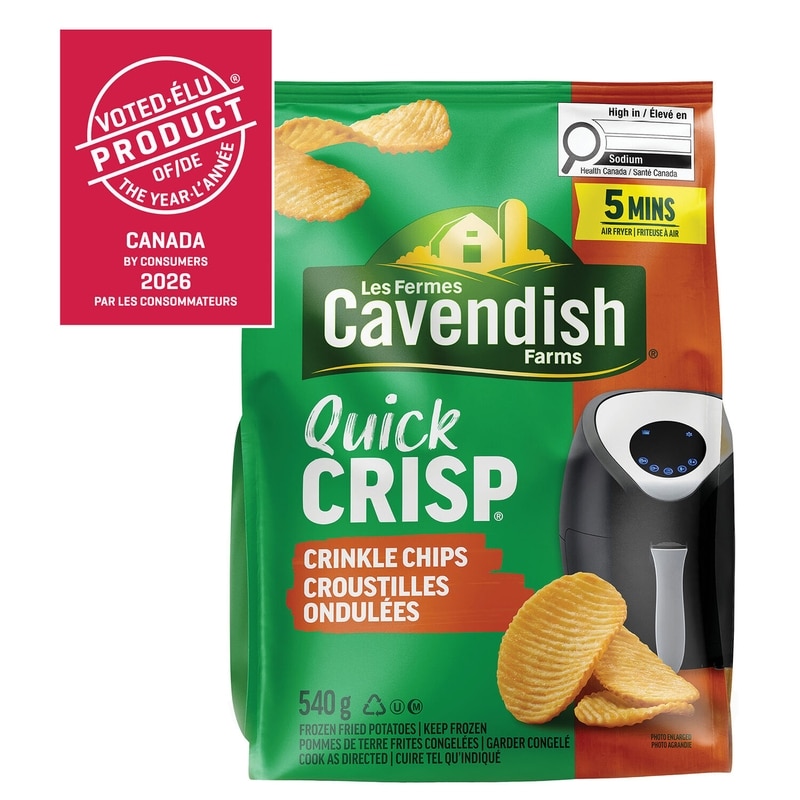 CAVENDISH FARMS Quick Crisp Crinkle Chips - 540 g | No Frills Online