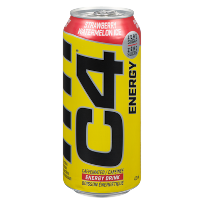Cellucor Caféinée boisson énergétique strawberry watermelon ice 473 ml, 1,16 $/100ml