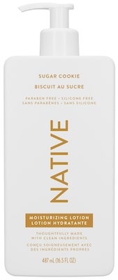 Native Lotion hydratante biscuit au sucre 487 ml, 3,70 $/100ml