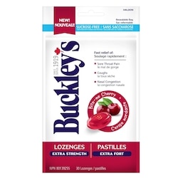 Buckley's Lozenges Bite-Me Cherry Extra Strength 30 ea, $0.23/1ea