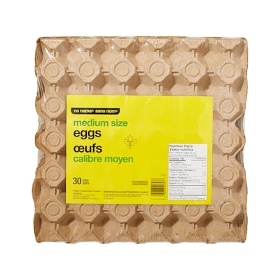 No Name Eggs, Medium 30 ea, $0.32/1ea