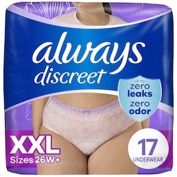 ADULT INCONTINENCE UNDERWEAR FOR WOMEN