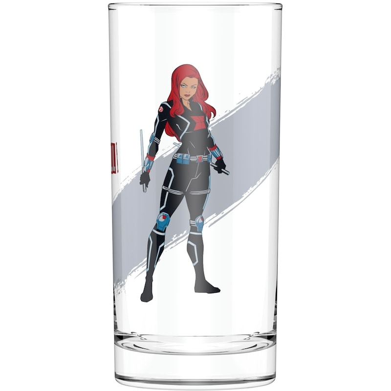 Marvel Glass, Black Widow