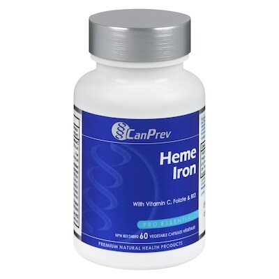 CanPrev Heme Iron 60 ea, $0.67/1ea