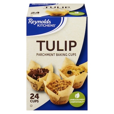 Reynolds TULIP baking cups  24 ea, $0.21/1ea