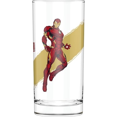 Marvel Marvel Glass, Iron Man 1 ea, $2.00/1ea