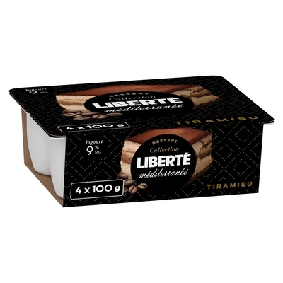 Liberte Méditerranée Yogurt, Tiramisu 400 g, $1.50/100g