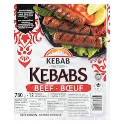 Kebab Factory Beef Kebab 780 g, $2.26/100g