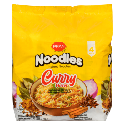 PRAN Instant Noodles, Curry 280 g, $0.60/100g