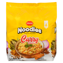 PRAN Nouilles instantanées curry 280 g, 0,60 $/100g