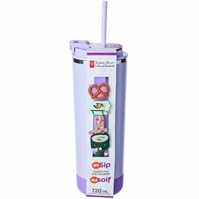 President's Choice My Sip Stainless Steel Insulated Bottle - Purple 1 ea, $9.99/1ea