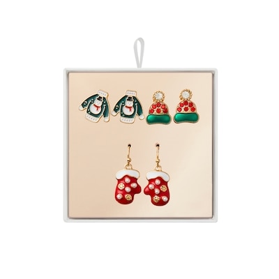 null Gift Trio Xmas Hat Mitten Multi 1 ea, $4.90/1ea