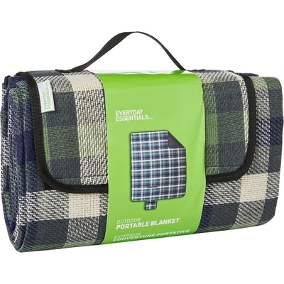 Everyday Essentials Outdoor Portable Blanket - Checkered 1 ea, $9.29/1ea