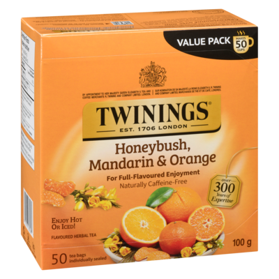 Herbal Tea, Honeybush, Mandarin & Orange Value Pack