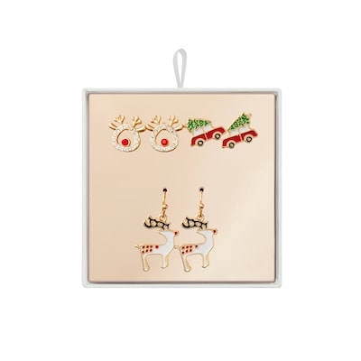 null Gift Trio Xmas Reindeer Car Multi 1 ea, $4.90/1ea