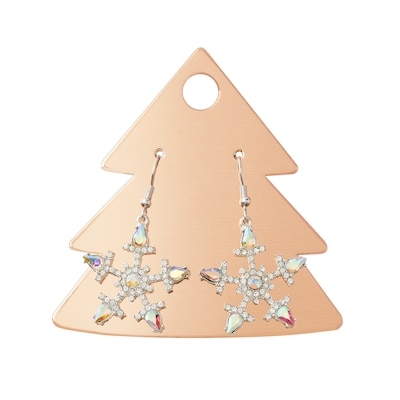 null Ear Xmas Crystal Snowflake 1 ea, $9.00/1ea