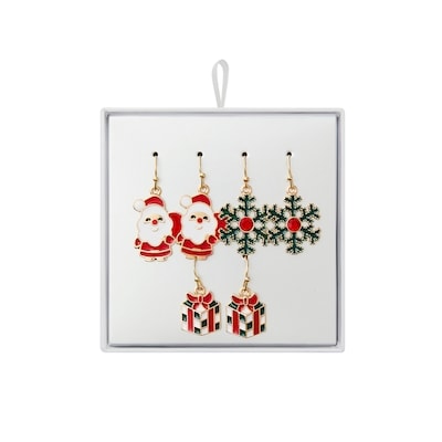null Gift Trio Xmas Snowflake Santa Multi 1 ea, $4.90/1ea