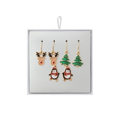 null Gift Trio Xmas Reindeer Penguin Multi 1 ea, $4.90/1ea