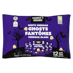 Frankie's Puffs White Cheddar Ghosts 96 g, $6.24/100g
