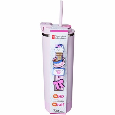 le Choix du Président Bouteille isotherme en acier inoxydable Ma soif – rose 1 ea, 9,99 $/1ch