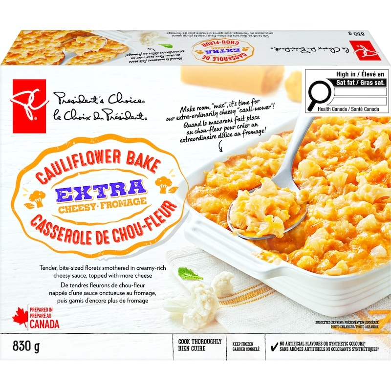 Extra Cheesy Cauliflower Bake