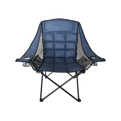 Everyday Essentials Chaise rembourrée à assise large – bleu marine 1 ea, 49,00 $/1ch