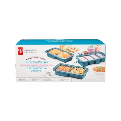 President's Choice The Portion Prepper Meal Prep Cubes Starter Set 1 ea, $25.00/1ea