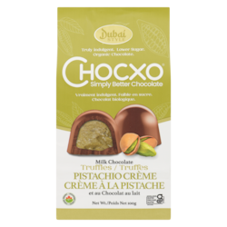 ChocXO Milk Chocolate Pistachio Crème Truffles Dubai Style 100 g, $9.00/100g