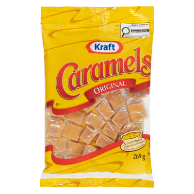 Kraft Candy Caramels Original 269 g, $2.04/100g