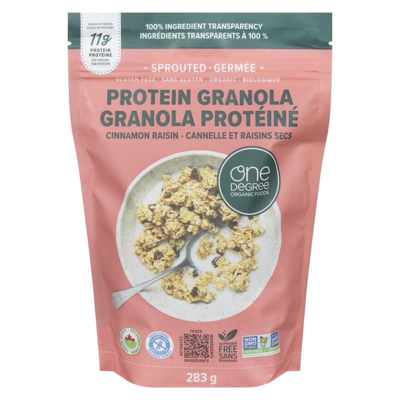 Protein Granola Sprouted Cinnamon Raisin