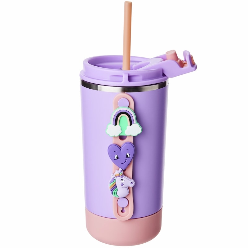 My Sip Mini Stainless Steel Insulated Bottle - Purple