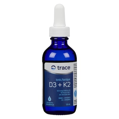 Trace Minerals Ionic D3 + K2 59 ml, $80.49/100ml