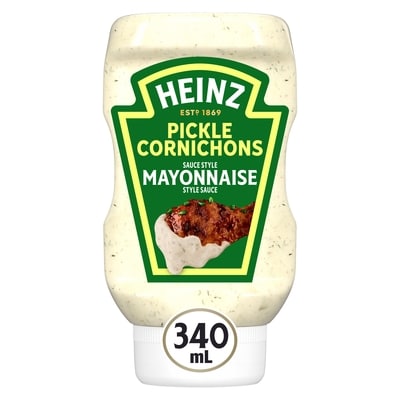 Heinz Sauce Style Mayonnaise Aux Cornichons 340 ml, 1,18 $/100ml