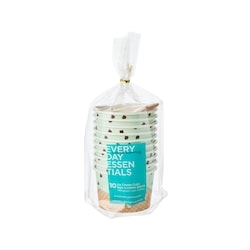 Everyday Essentials Lot de 10 bols à crème glacée avec cuillères – menthe chocolatée 10 ea, 0,15 $/1ch