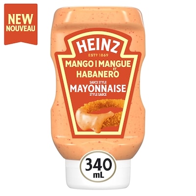 Heinz Mango Habanero Mayonnaise Style Sauce 340 ml, $1.18/100ml